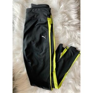 Puma Zip-Bottom Leggings/Yoga Pants